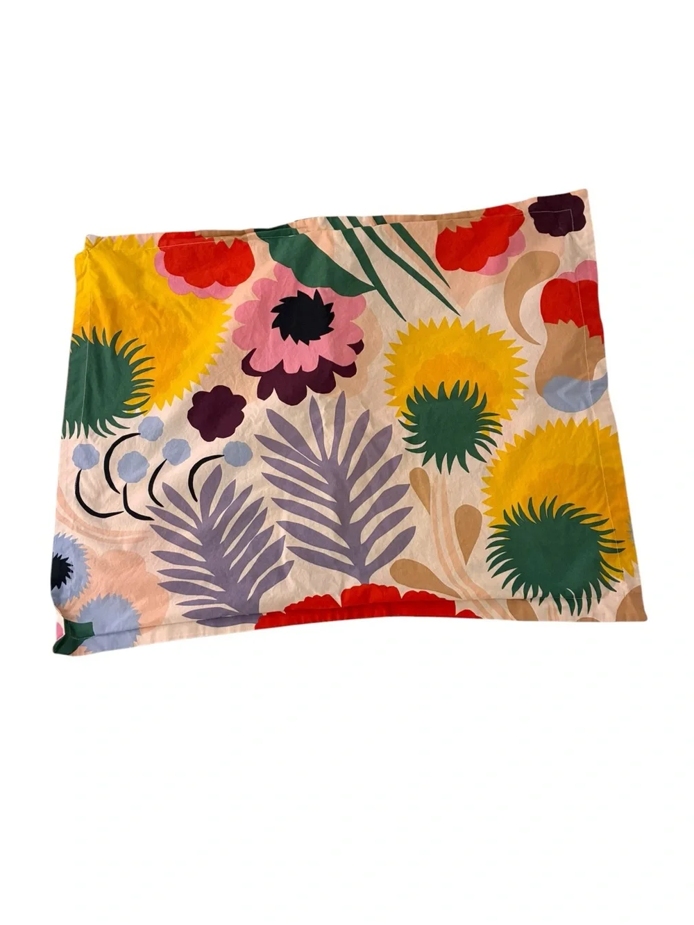 Marimekko | 100% cotton 2 vibrant tropical floral jungle standard pillowcases